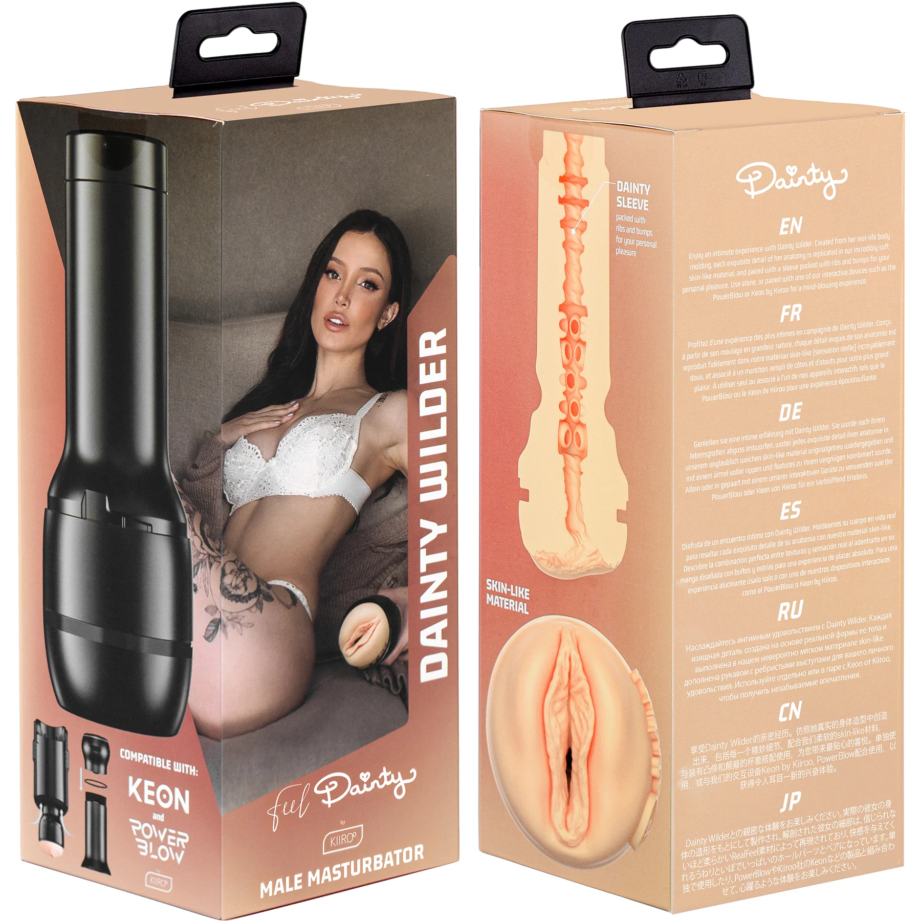 KIIROO Feel Dainty Pussy Stroker - Dainty Wilder Penis Masturbator - Image 17