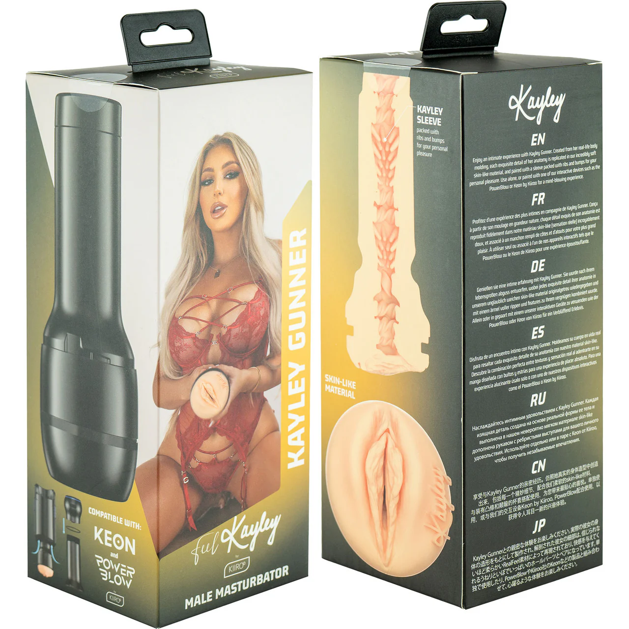 KIIROO Feel Kayley Stroker - Kayley Gunner Penis Masturbator - Image 7