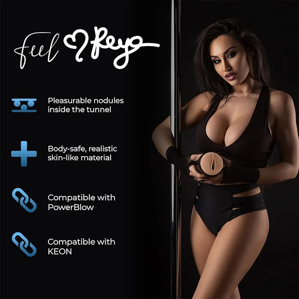KIIROO Feel Reya Pussy Stroker - Reya Sunshine Penis Masturbator - Image 19