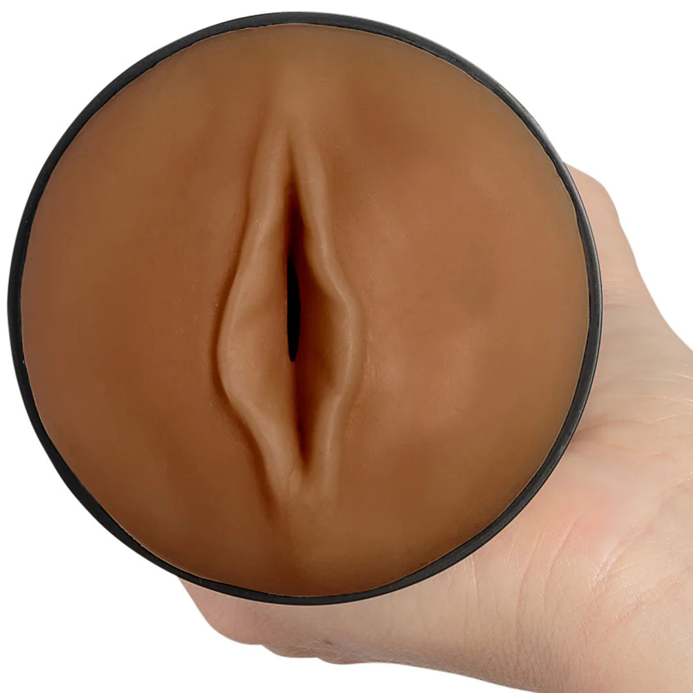 KIIROO Feel Stroker Pussy - Dark Caramel Penis Masturbator - Image 3