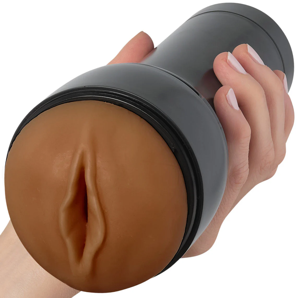 KIIROO Feel Stroker Pussy - Dark Caramel Penis Masturbator - Image 5