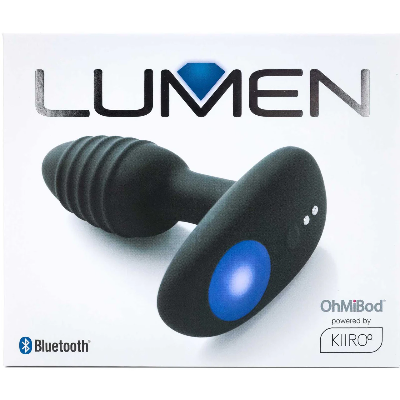 KIIROO OhMiBod Lumen Silicone Rechargeable App Enabled Butt Plug - Image 8