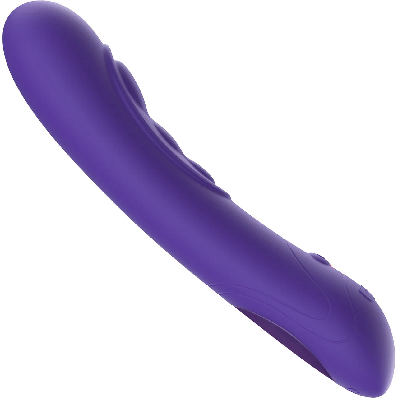KIIROO Pearl 3 Silicone USB Rechargeable Waterproof Interactive G-Spot Vibrator - Purple - Image 4