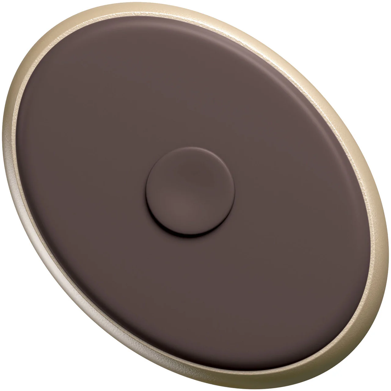 King Cock Elite Dual Density 9" Vibrating Silicone Suction Cup Dildo With Remote - Chocolate - Image 4