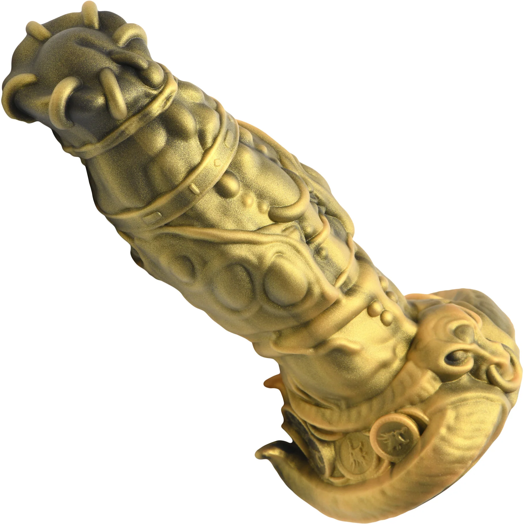 King Minotaur 9.3" Silicone Suction Cup Dildo By Creature Cocks - Image 10