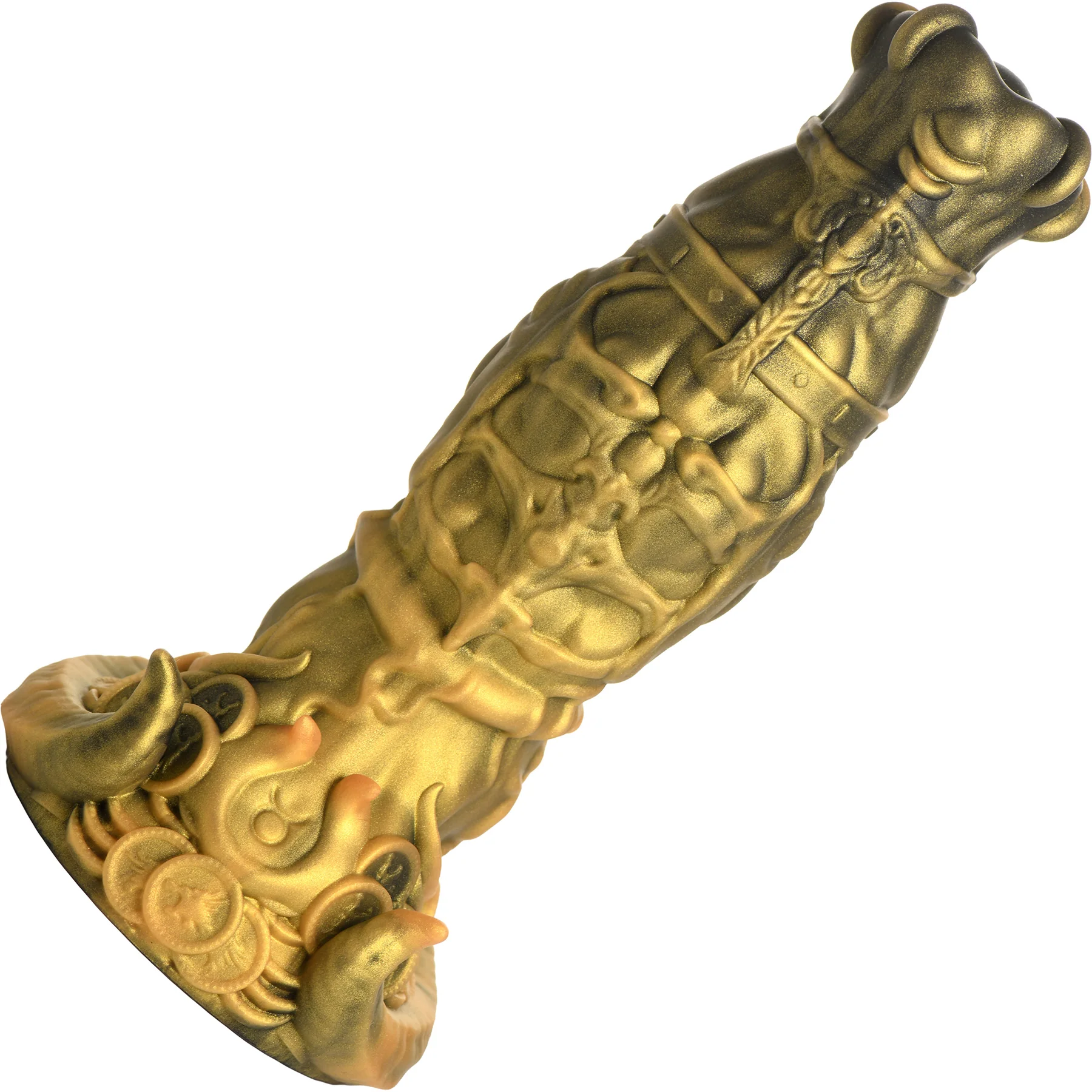 King Minotaur 9.3" Silicone Suction Cup Dildo By Creature Cocks - Image 5