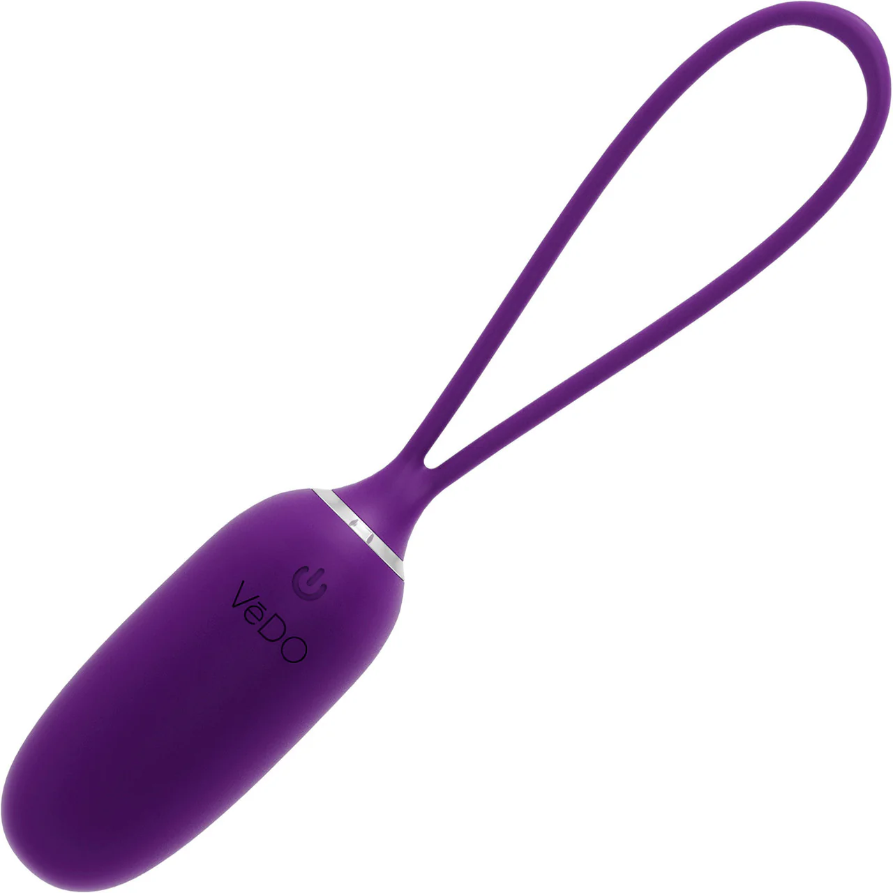 KIWI Rechargeable Remote Controlled Silicone Vibrating Bullet By VeDO - Deep Purple - Image 4