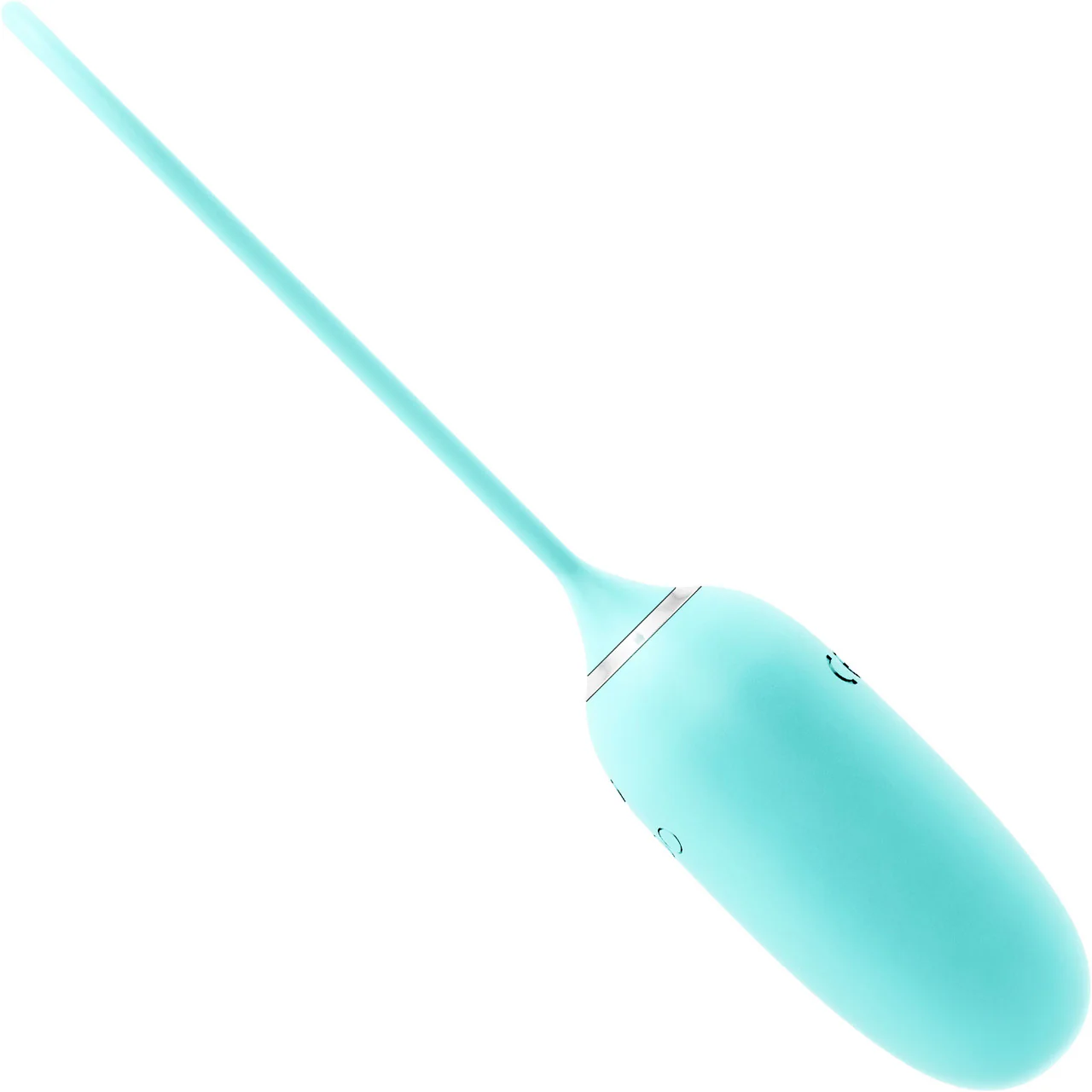 KIWI Rechargeable Remote Controlled Silicone Vibrating Bullet By VeDO - Tease Me Turquoise - Image 3