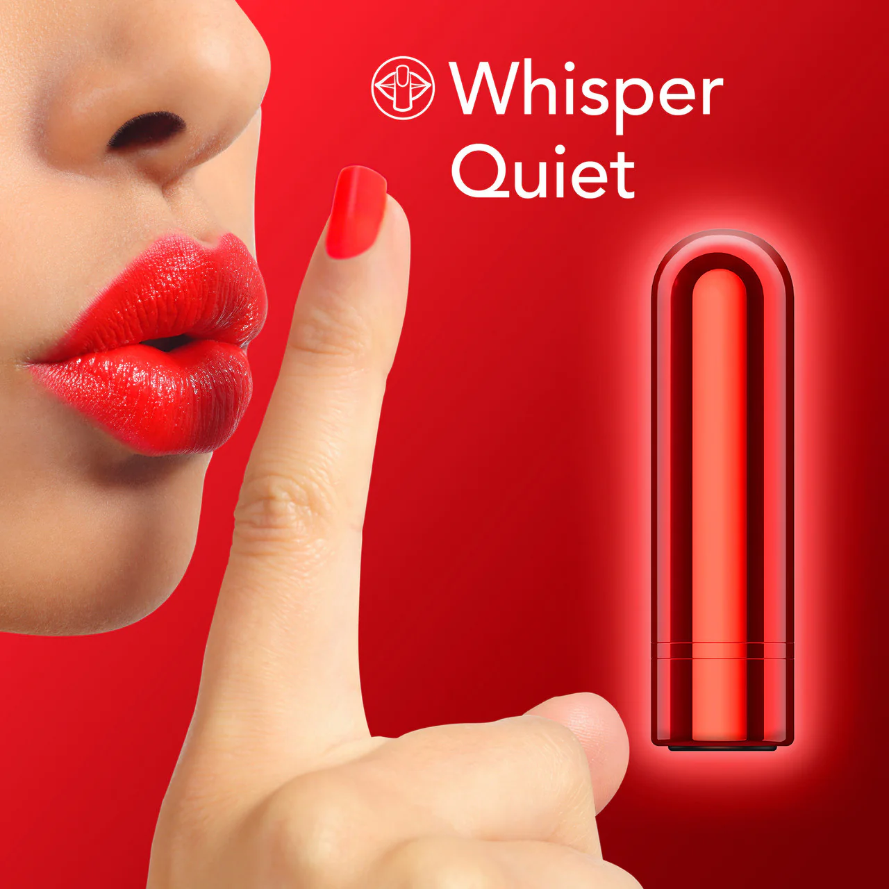 Kool Vibes Rechargeable Mini Bullet Vibrator By Blush - Cherry - Image 6