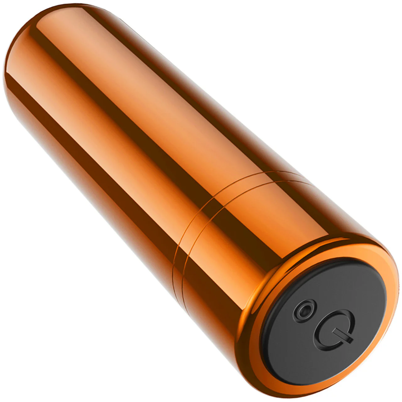 Kool Vibes Rechargeable Mini Bullet Vibrator By Blush - Tangerine - Image 2