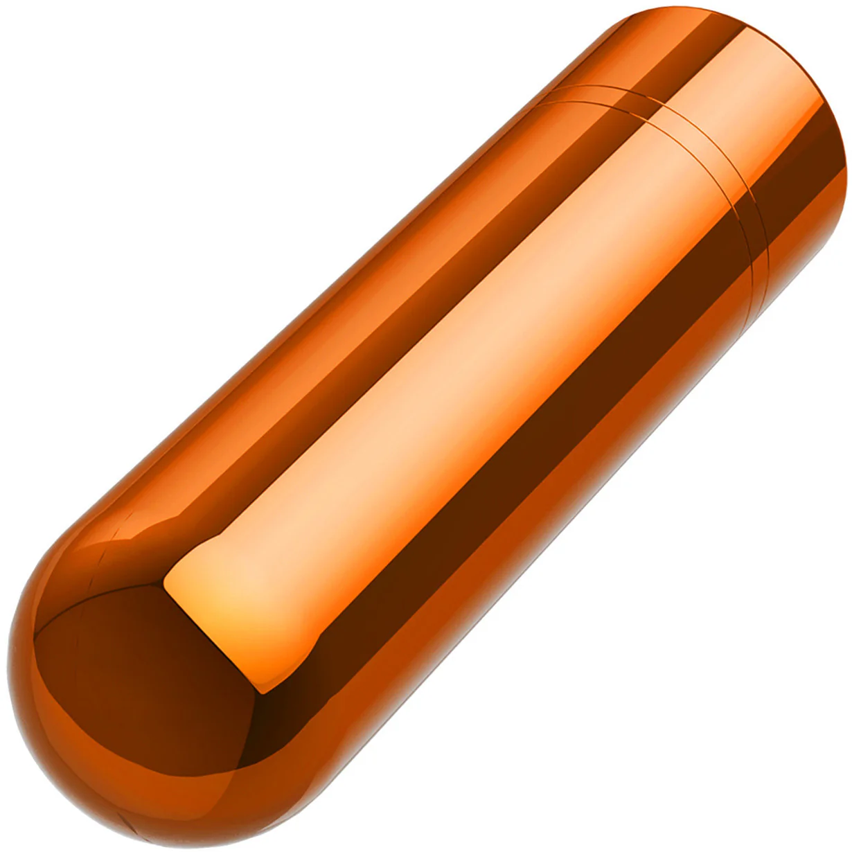 Kool Vibes Rechargeable Mini Bullet Vibrator By Blush - Tangerine - Image 3