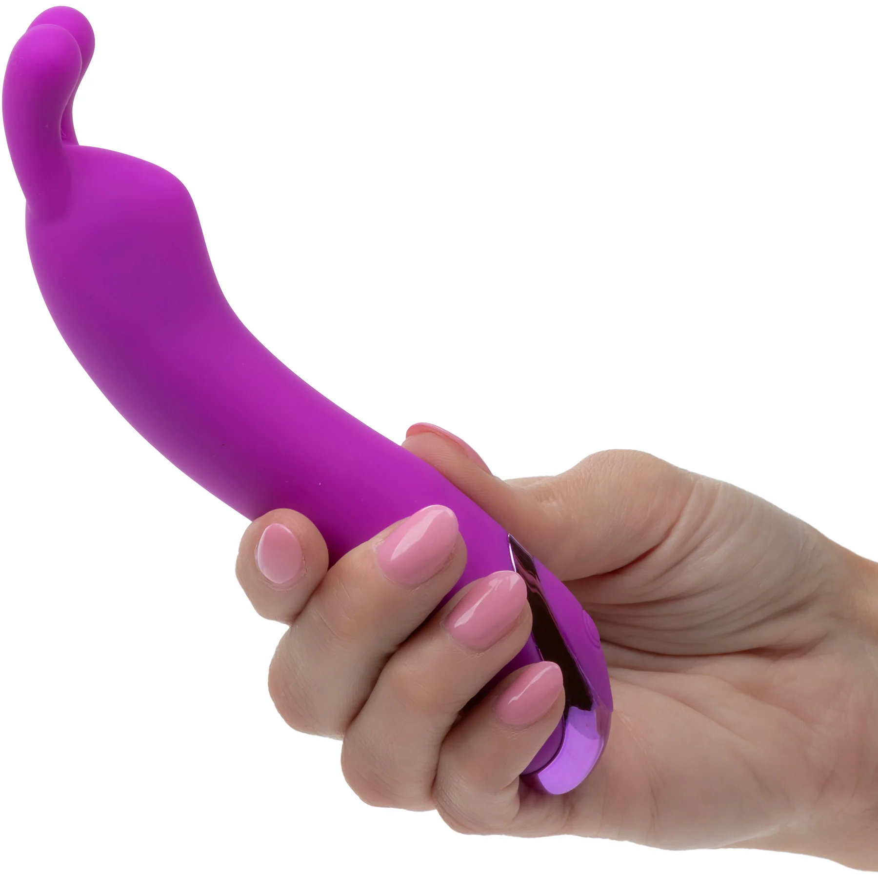 Kroma Turbo Bunny Rechargeable Silicone Vibrator By CalExotics - Image 2