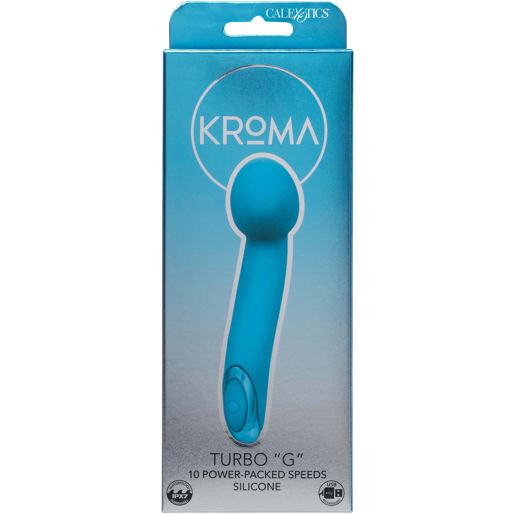 Kroma Turbo G Rechargeable Silicone G-Spot Vibrator By CalExotics - Image 8
