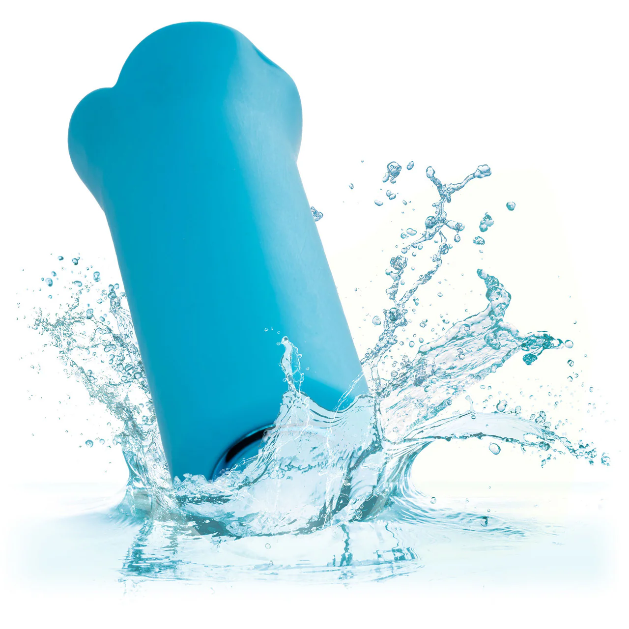 Kyst Lips Powerful Waterproof Rechargeable Bullet Vibrator By CalExotics - Blue - Image 8