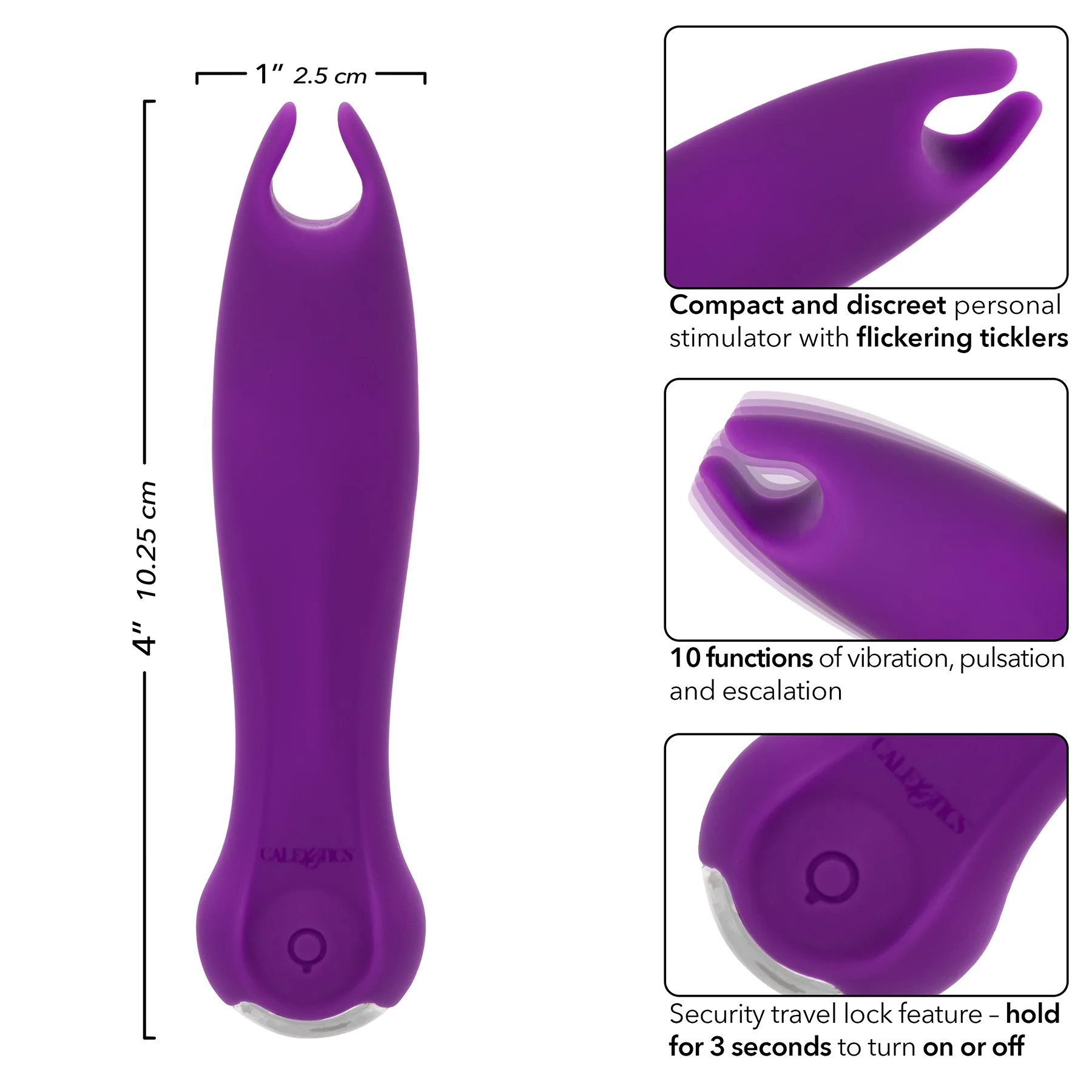 Kyst™ Teaser Rechargeable Silicone Waterproof Bullet Vibrator - Image 8