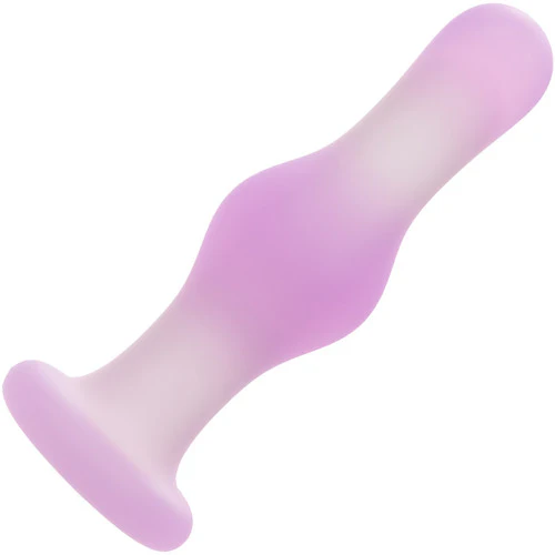 Lavender Haze Bulb Probe Rechargeable Waterproof Silicone Vibrating Butt Plug By CalExotics - Image 11