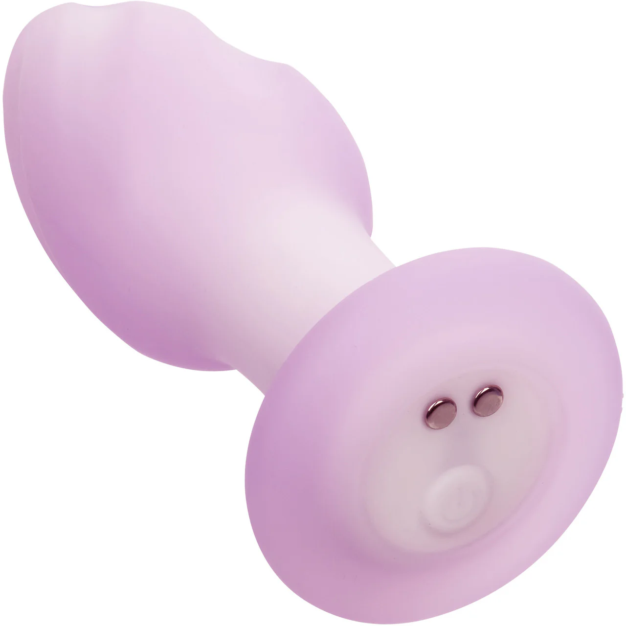 Lavender Haze Ridge Probe Rechargeable Waterproof Silicone Vibrating Butt Plug By CalExotics - Image 4