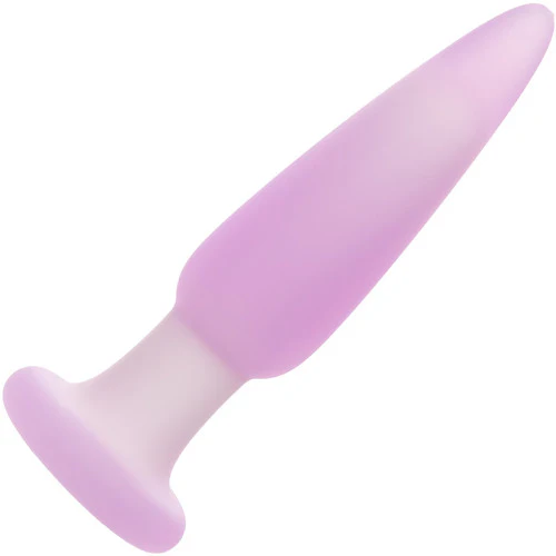 Lavender Haze Slender Probe Rechargeable Waterproof Silicone Vibrating Butt Plug By CalExotics - Image 11