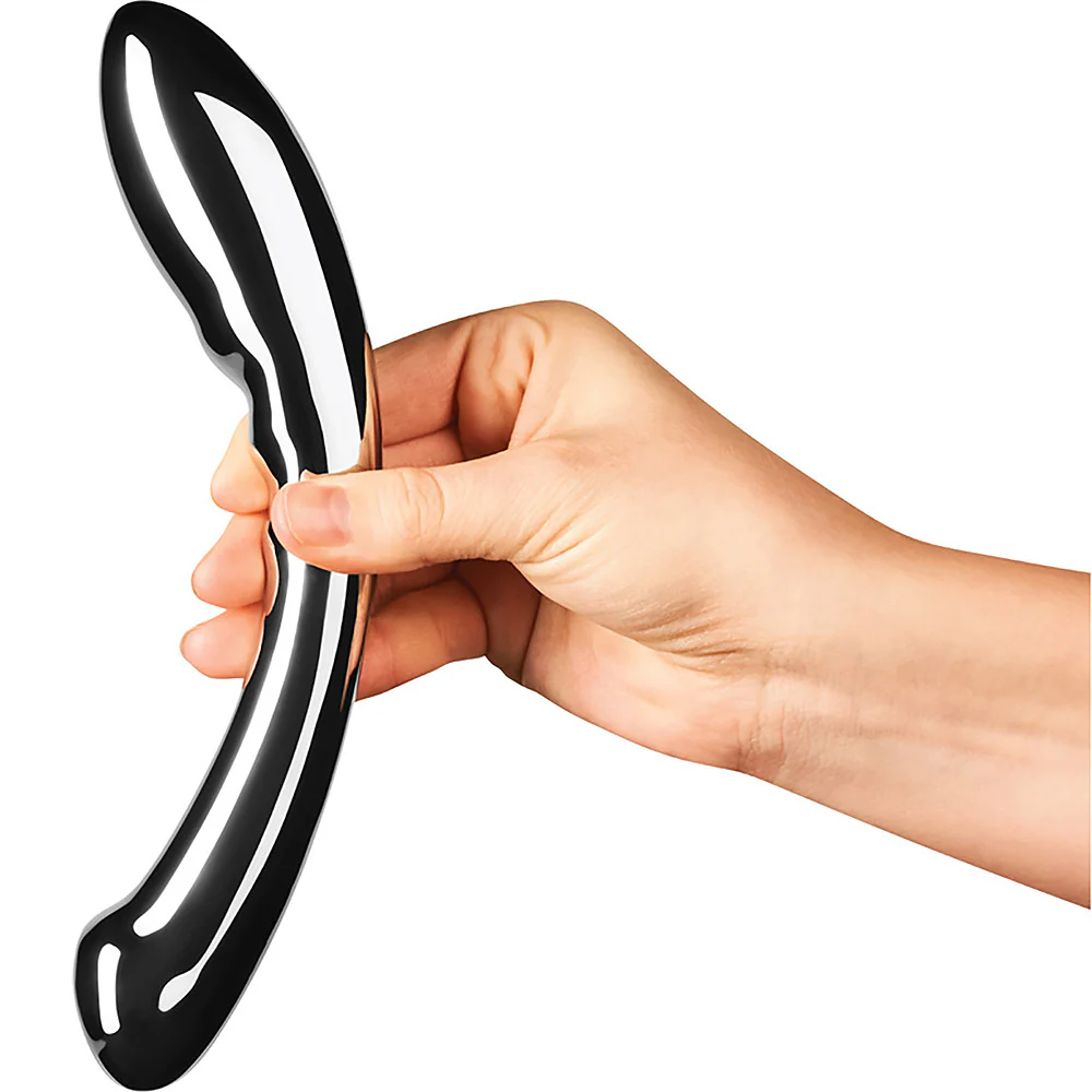 Le Wand Arch Solid Stainless Steel, Double-Sided Dildo - Image 2