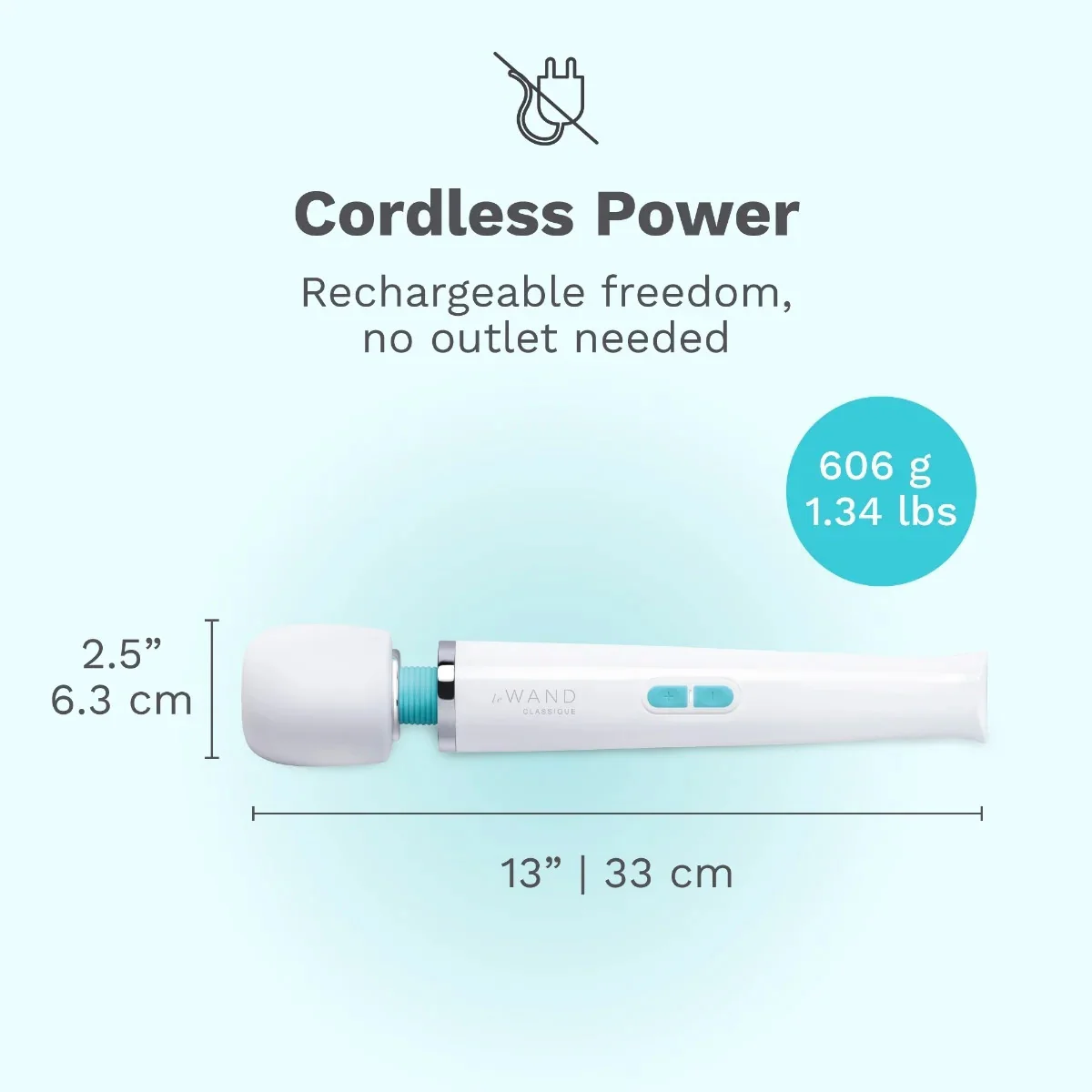 Le Wand Classique Cordless Original Rechargeable Vibrating Massager - Image 2