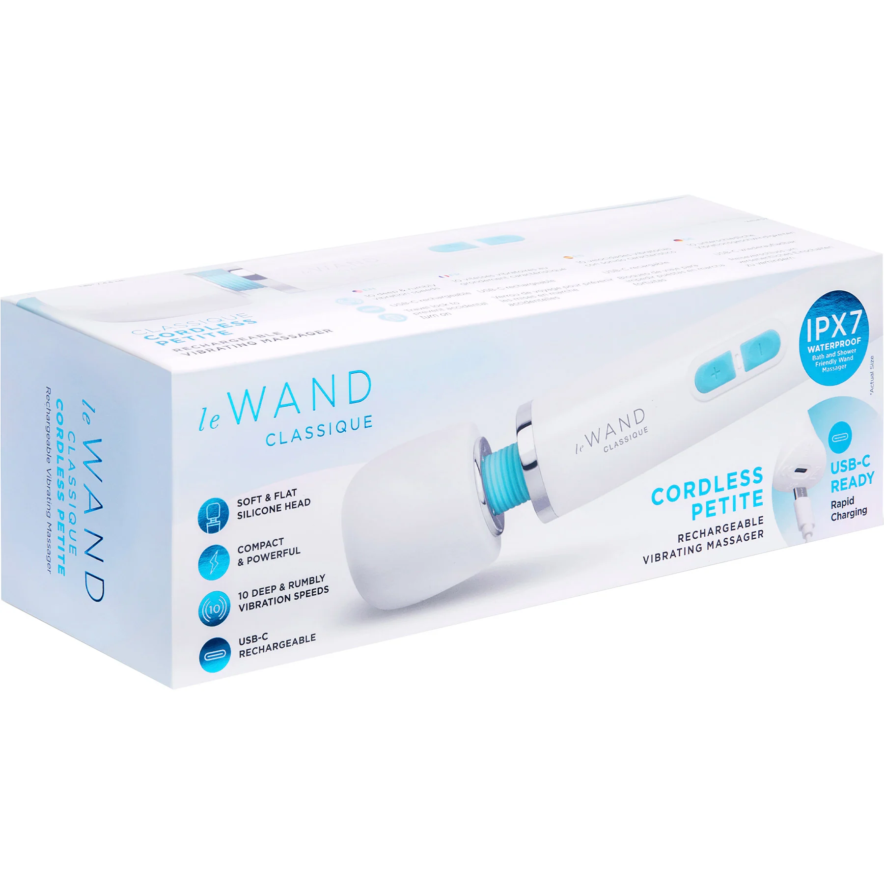 Le Wand Classique Cordless Petite Rechargeable Vibrating Massager - Image 14