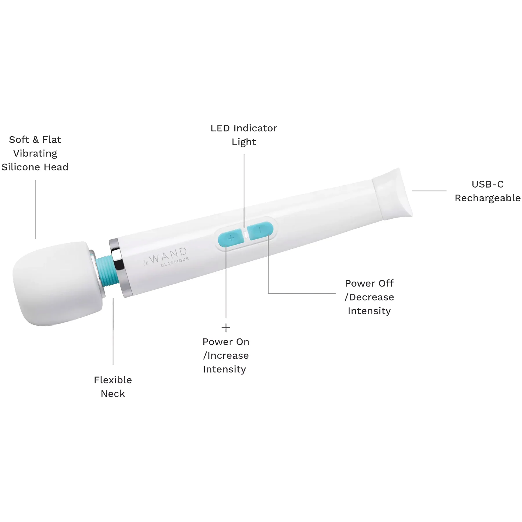 Le Wand Classique Cordless Petite Rechargeable Vibrating Massager - Image 17