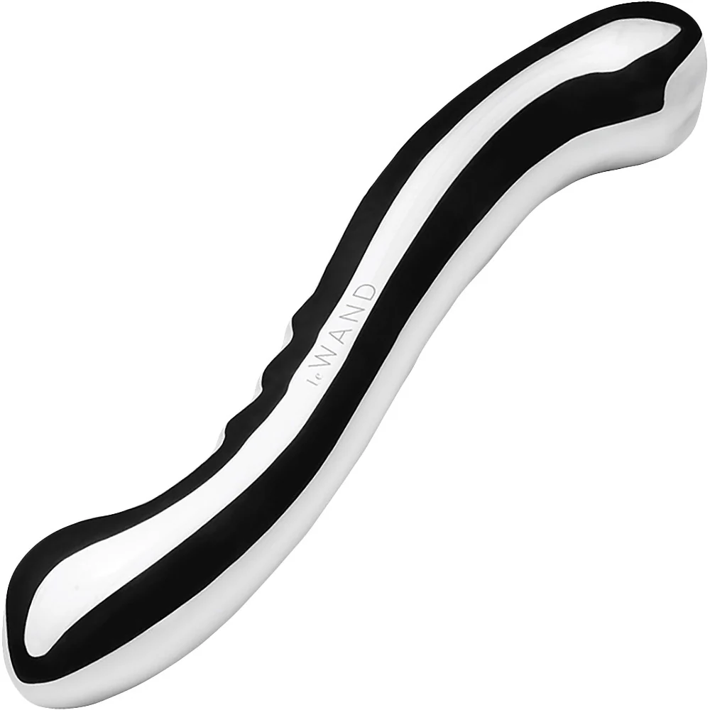 Le Wand Contour Solid Stainless Steel, Double-Sided Dildo - Image 3