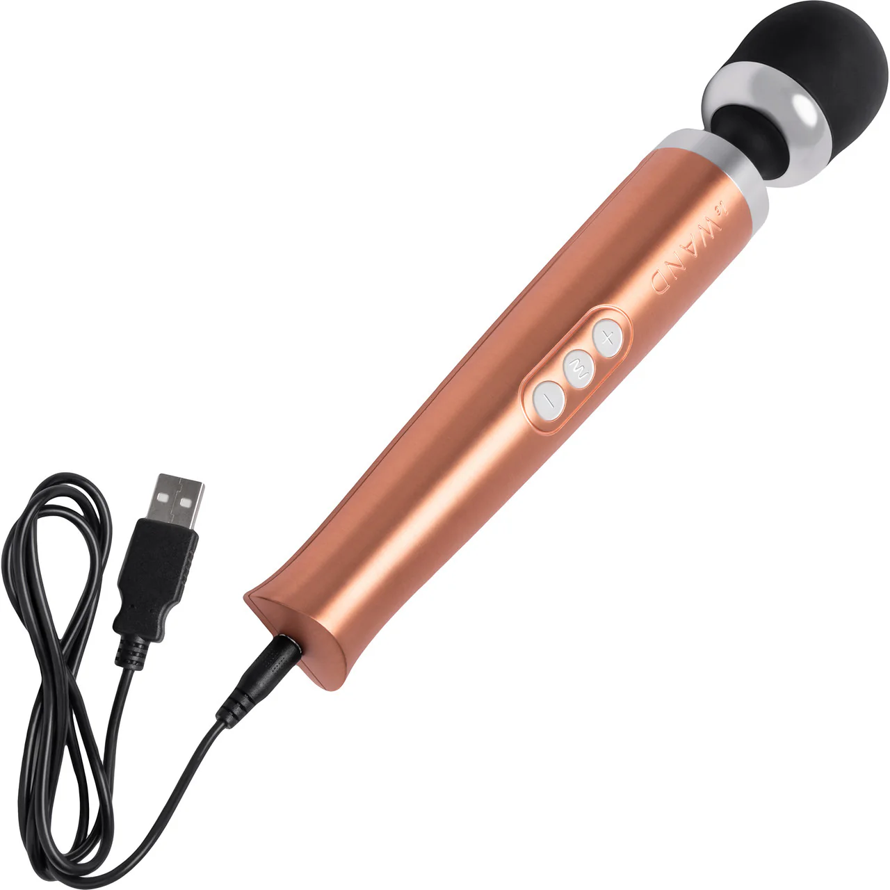 Le Wand Die Cast Rechargeable Vibrating Body Massager - Rose Gold - Image 3