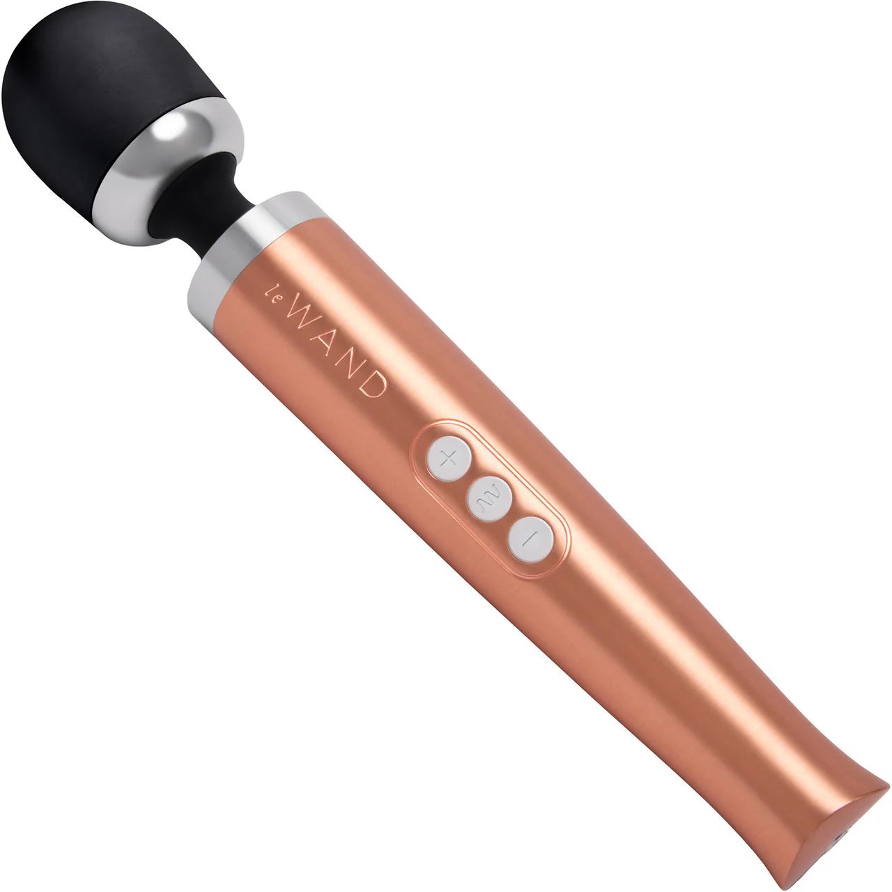 Le Wand Die Cast Rechargeable Vibrating Body Massager - Rose Gold - Image 4