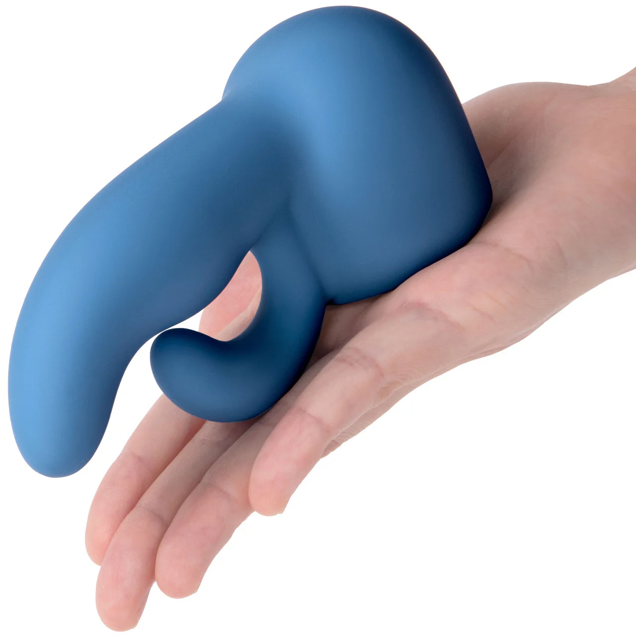 Le Wand Dual Petite Silicone Attachment For The Le Wand Petite Massager - Blue - Image 3