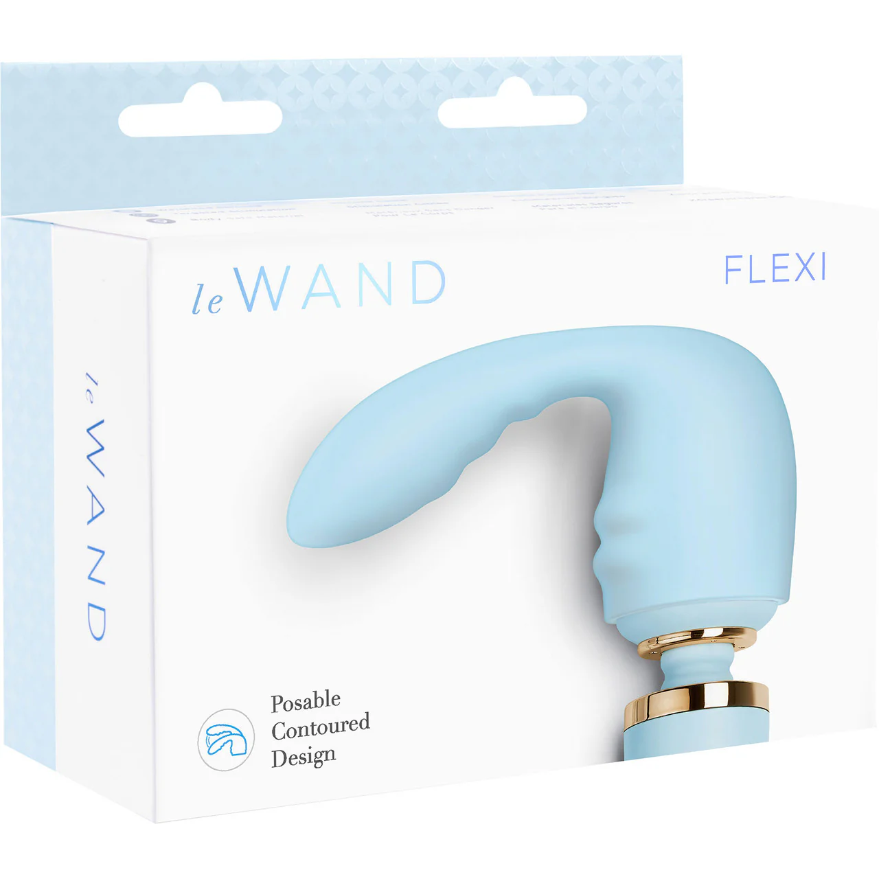 Le Wand Flexi Silicone Attachment For The Original Le Wand Massager - Light Blue - Image 5