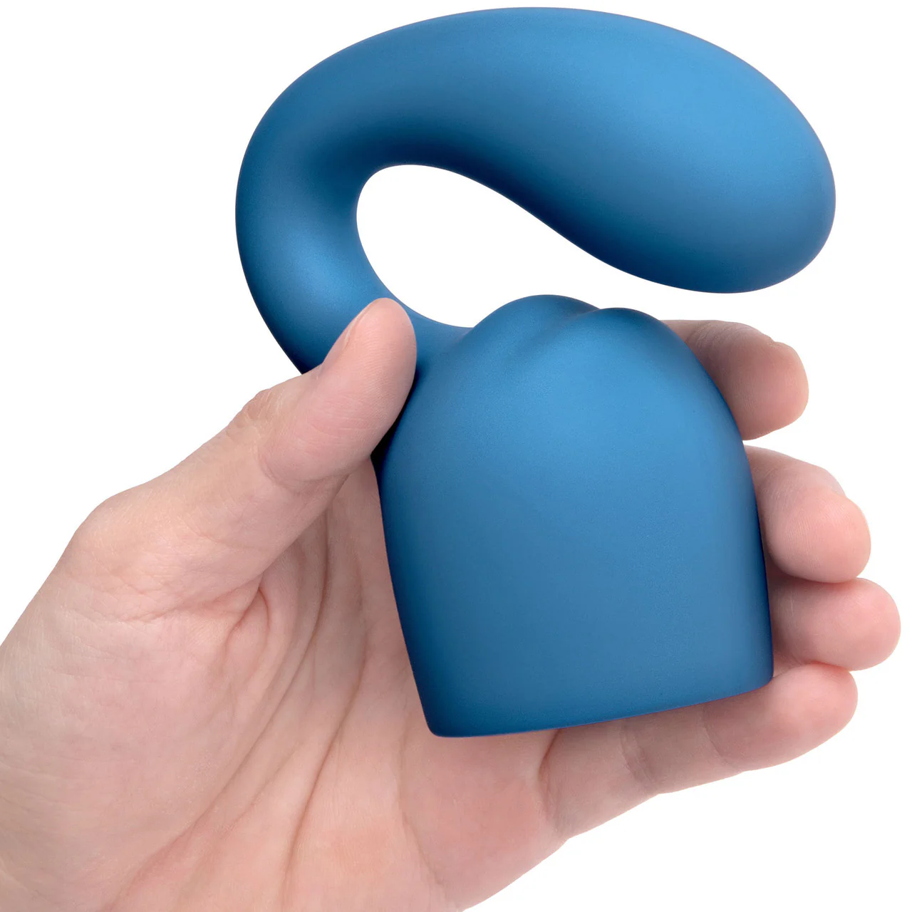 Le Wand Glider Petite Silicone Attachment For The Le Wand Petite Massager - Blue - Image 4