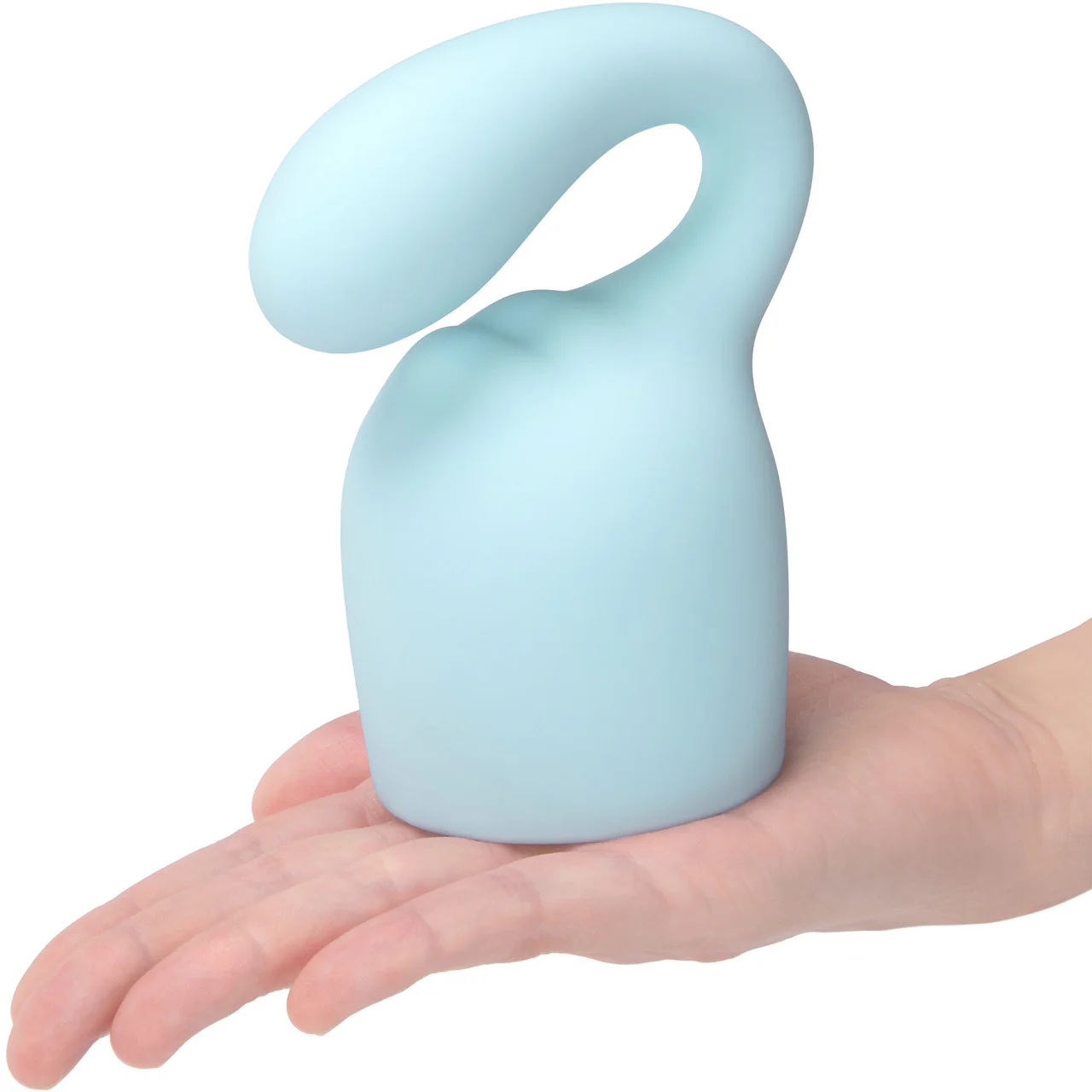Le Wand Glider Silicone Attachment For The Original Le Wand Massager - Light Blue - Image 4