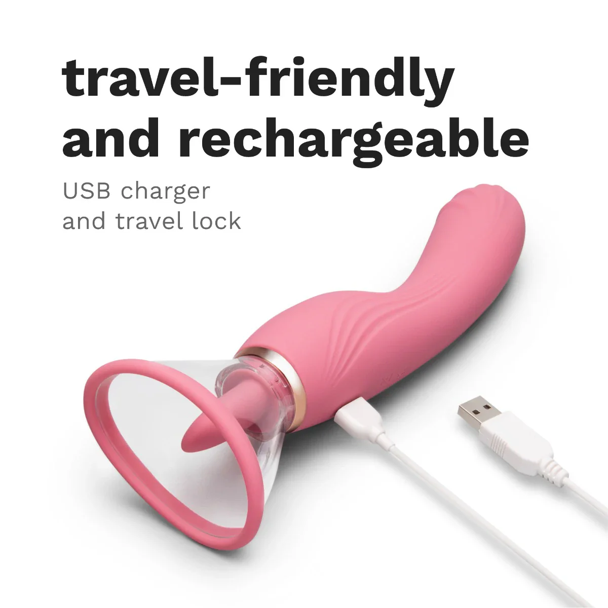 Le Wand Lick 3-in-1 Rechargeable Double-Ended Silicone Vibrator - Image 8