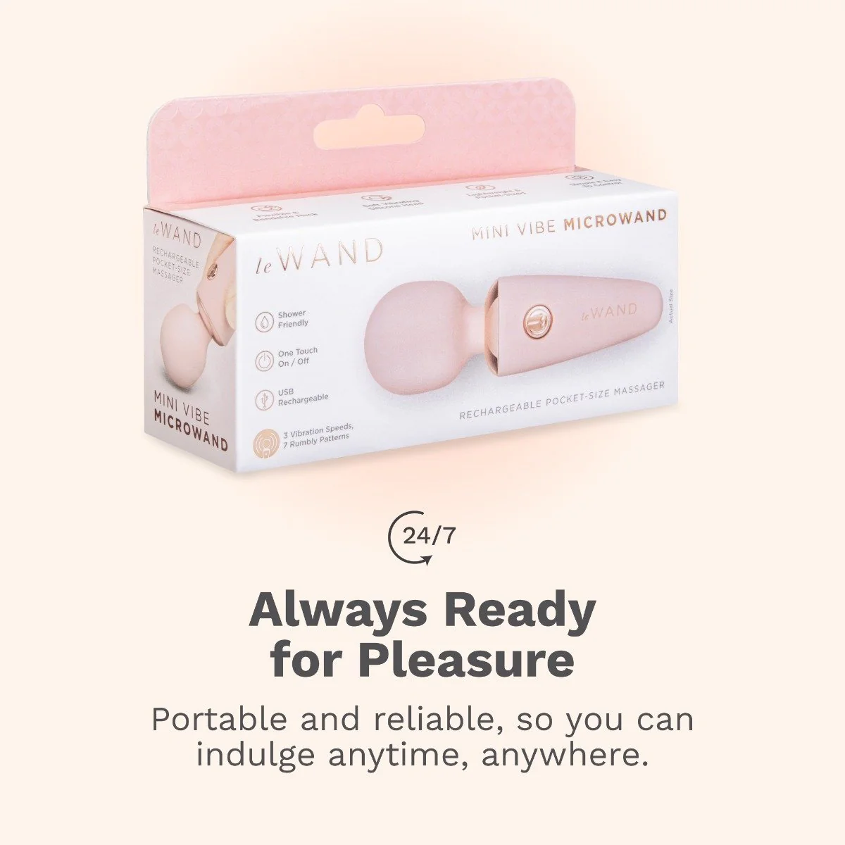 Le Wand Mini Micro Wand Rechargeable Pocket-Size Massager - Image 37