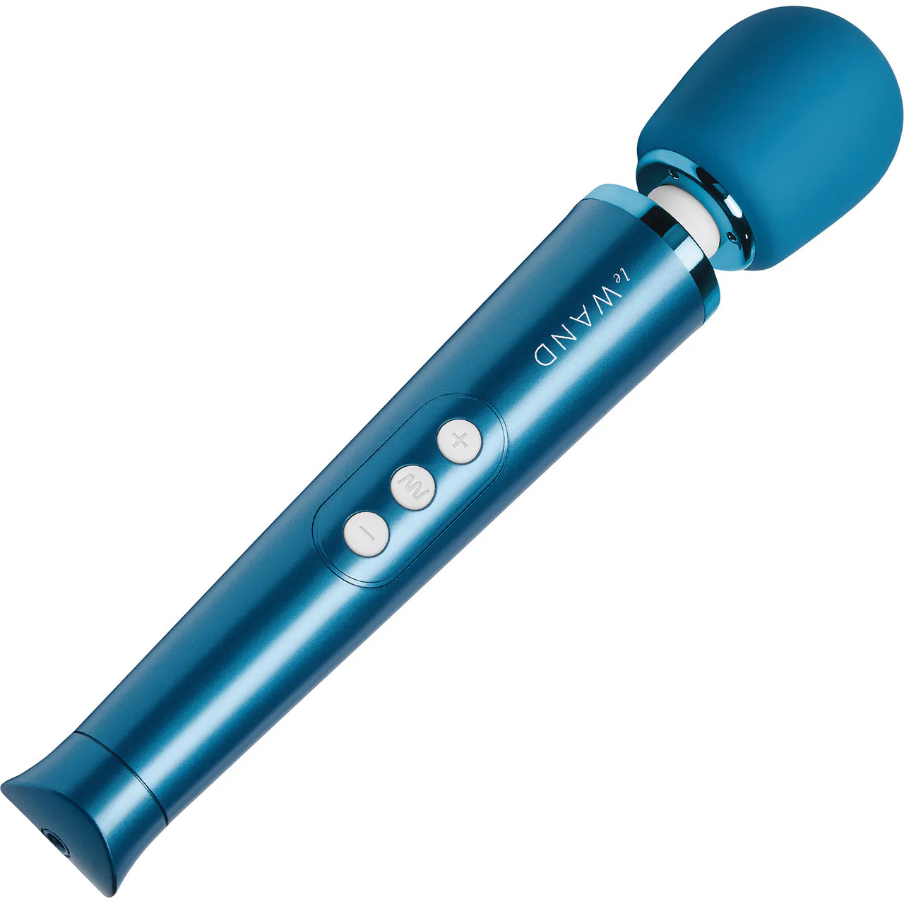 Le Wand Petite Rechargeable Vibrating Body Massager - Blue - Image 3