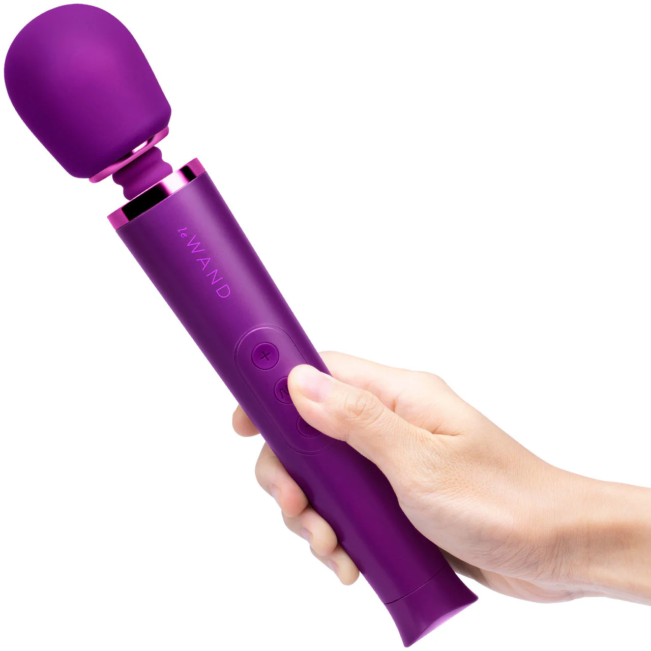 Le Wand Petite Rechargeable Vibrating Body Massager - Cherry - Image 2