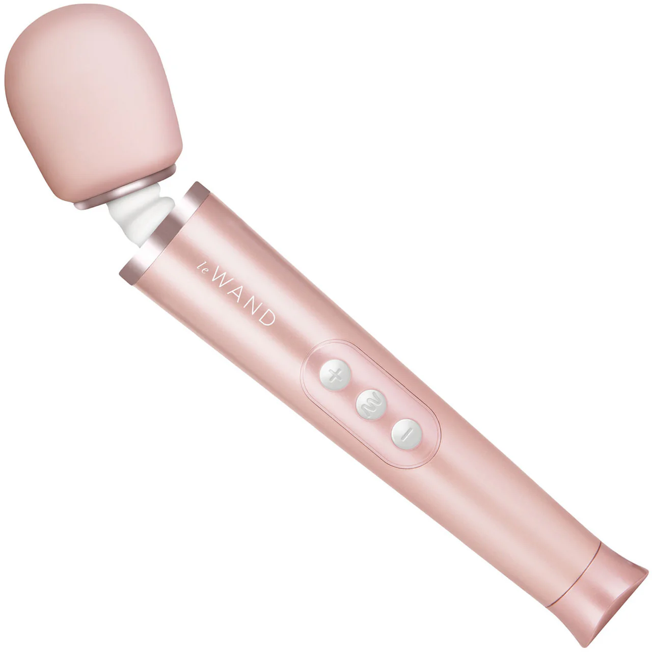 Le Wand Petite Rechargeable Vibrating Body Massager - Rose Gold - Image 4
