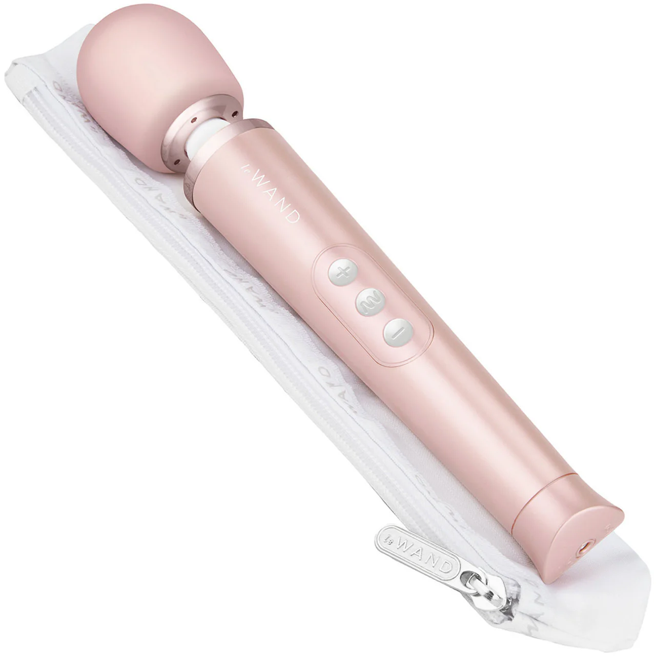Le Wand Petite Rechargeable Vibrating Body Massager - Rose Gold - Image 6