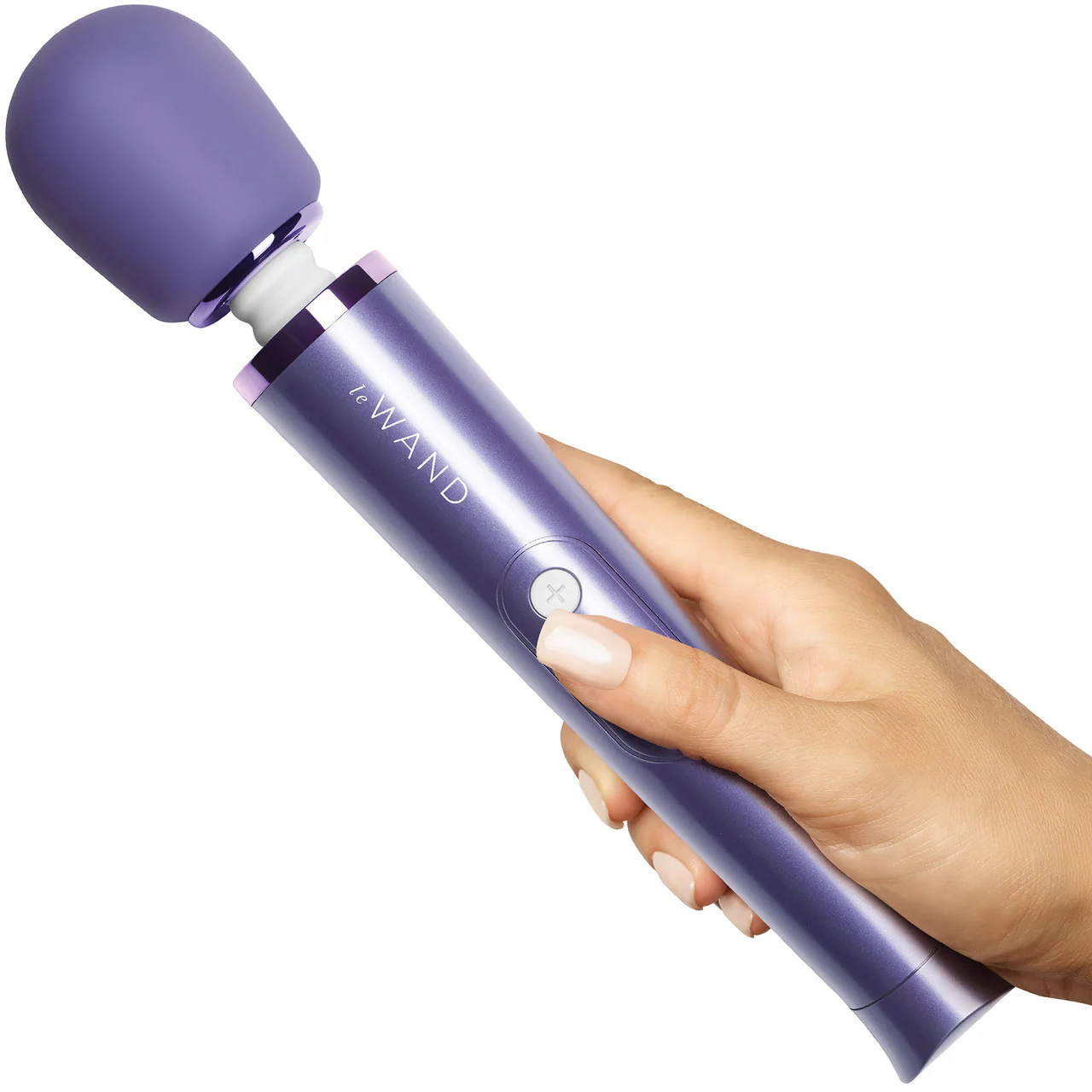Le Wand Petite Rechargeable Vibrating Body Massager - Violet - Image 2
