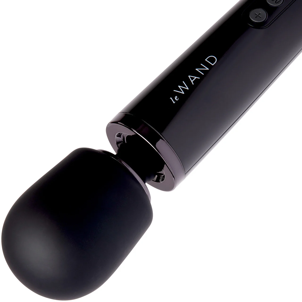 Le Wand Plug-In Vibrating Body Massager - Black - Image 5