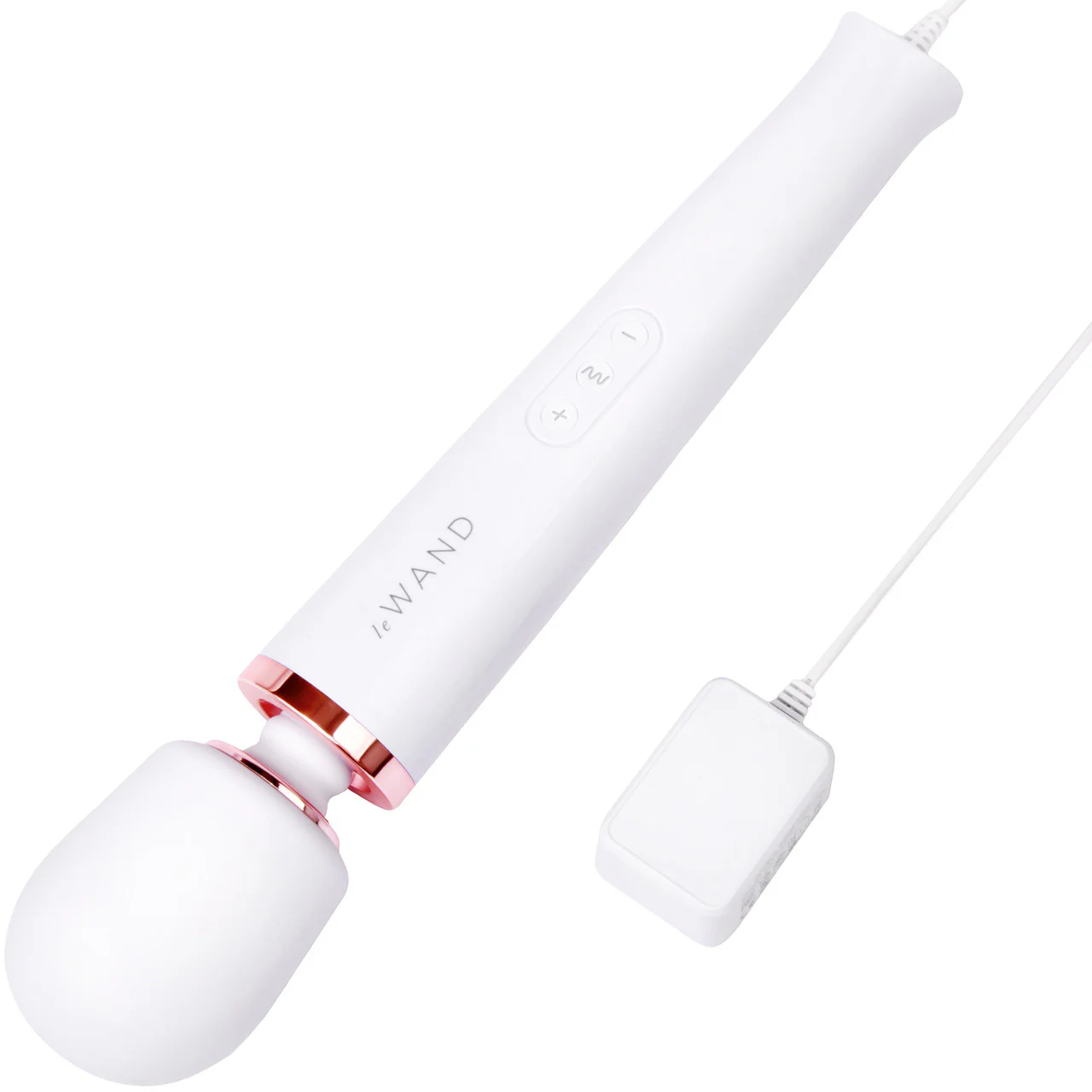Le Wand Plug-In Vibrating Body Massager - White - Image 7