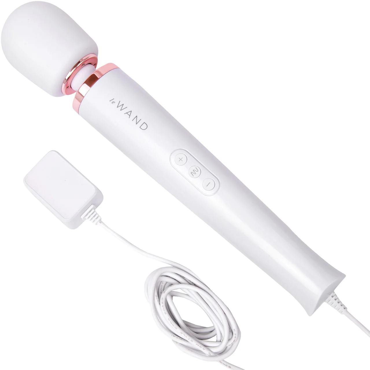 Le Wand Plug-In Vibrating Body Massager - White - Image 8