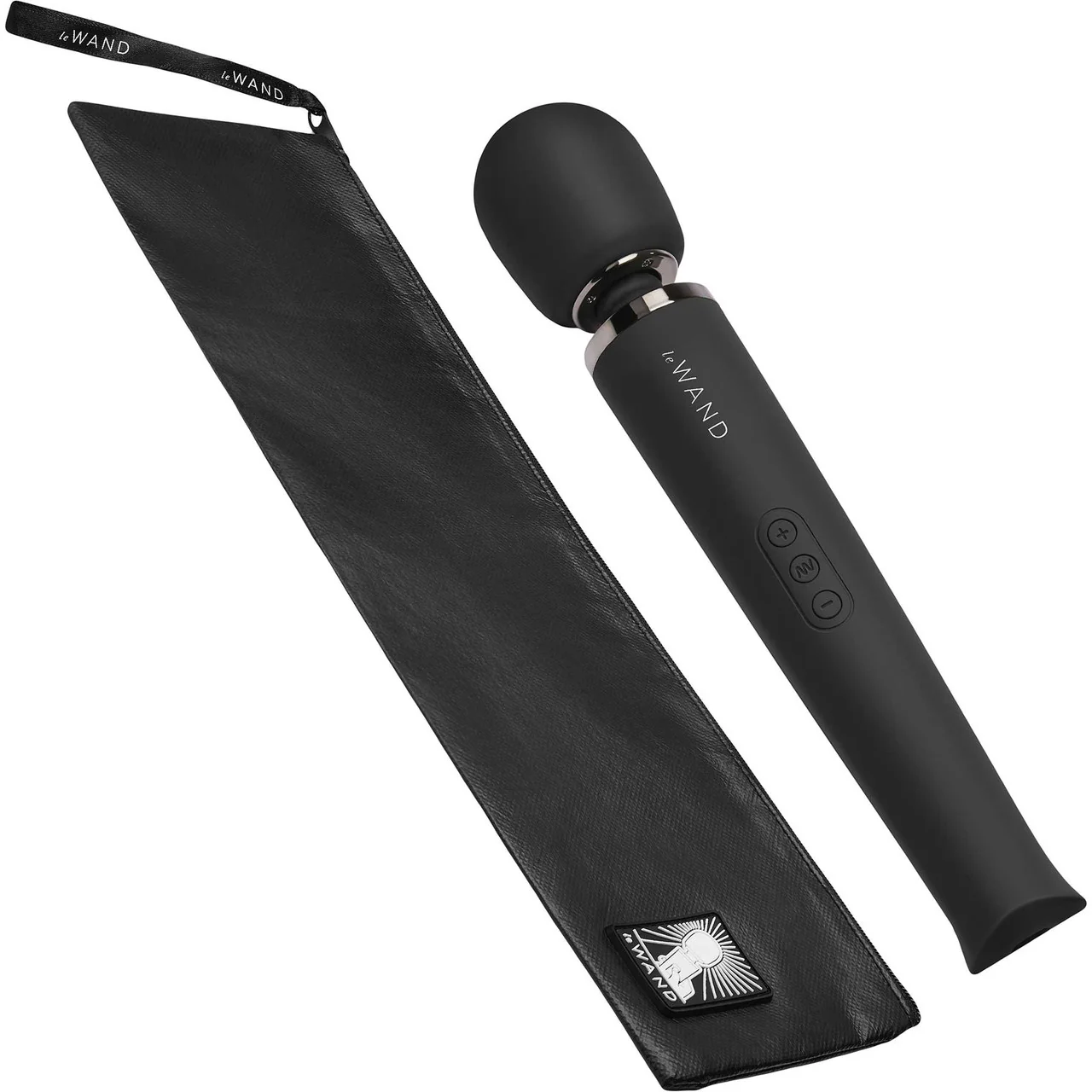Le Wand Rechargeable Vibrating Body Massager - Black - Image 4