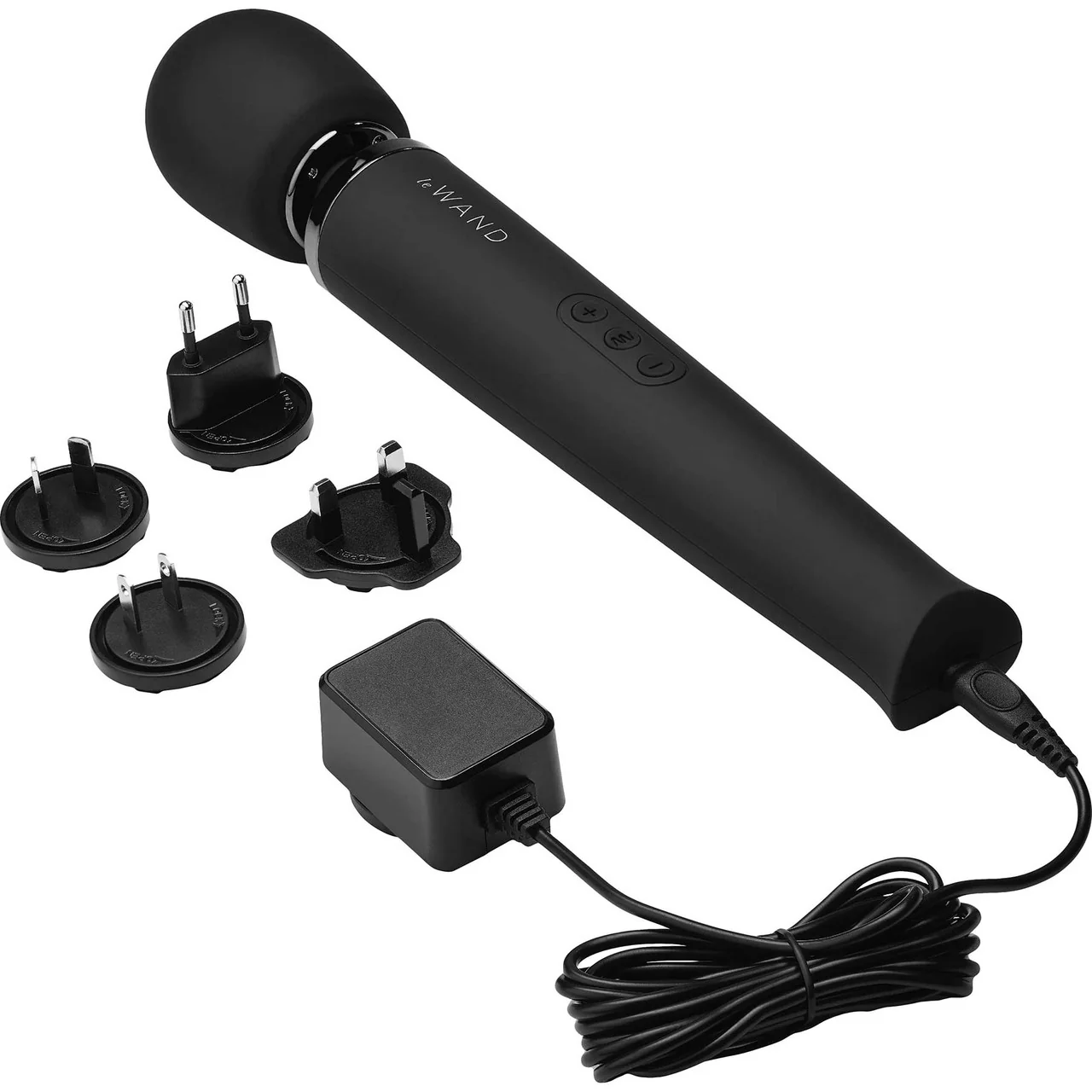 Le Wand Rechargeable Vibrating Body Massager - Black - Image 6