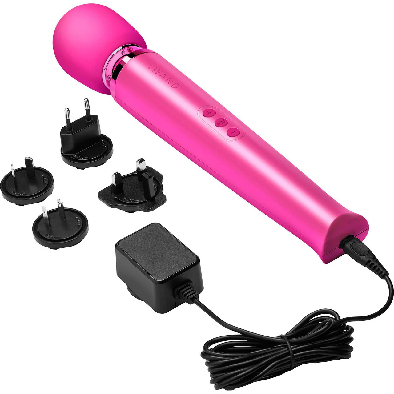Le Wand Rechargeable Vibrating Body Massager - Magenta - Image 6