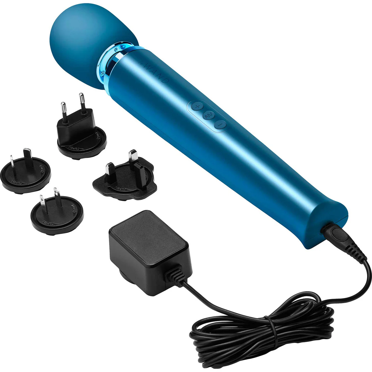 Le Wand Rechargeable Vibrating Body Massager - Pacific Blue - Image 6