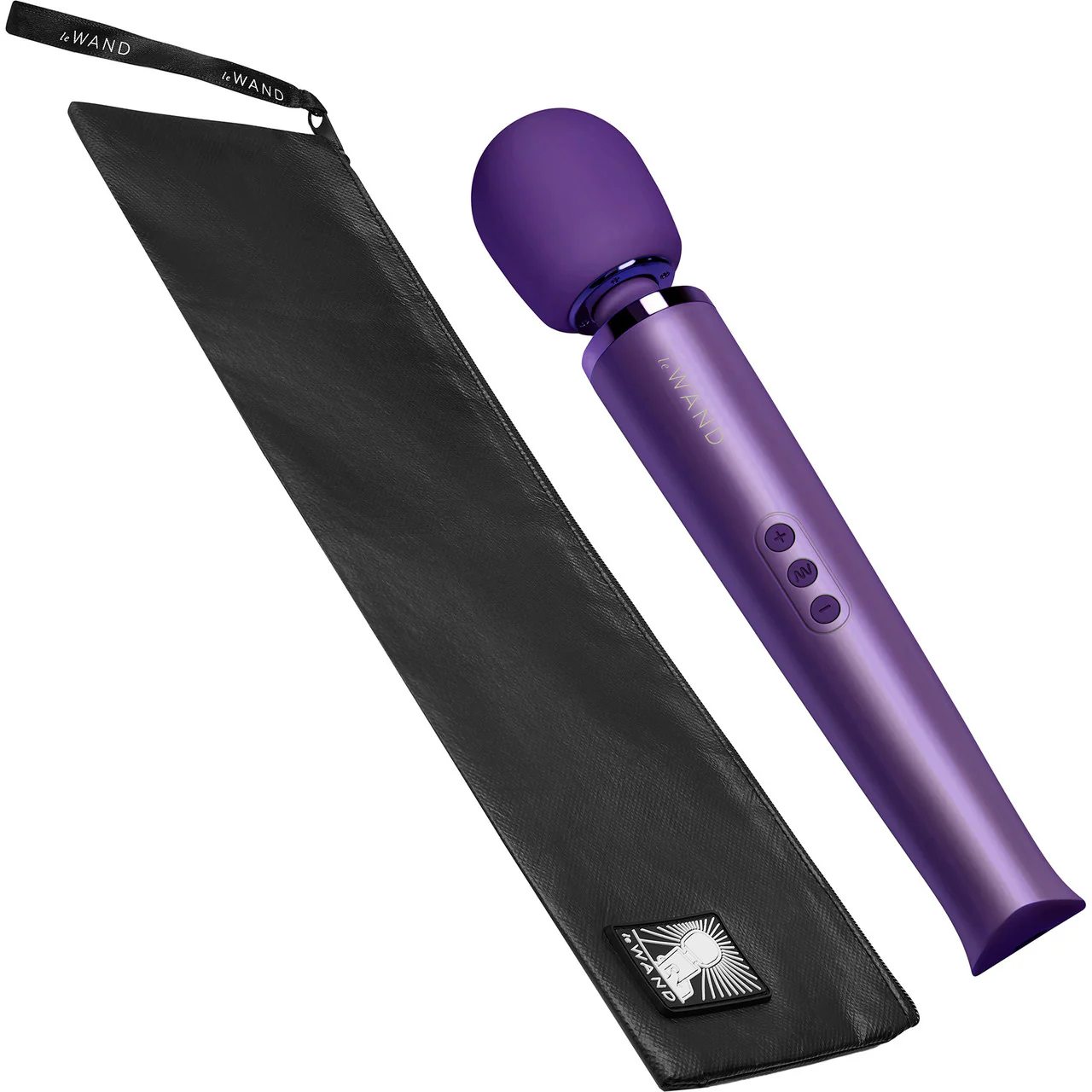 Le Wand Rechargeable Vibrating Body Massager - Purple - Image 5