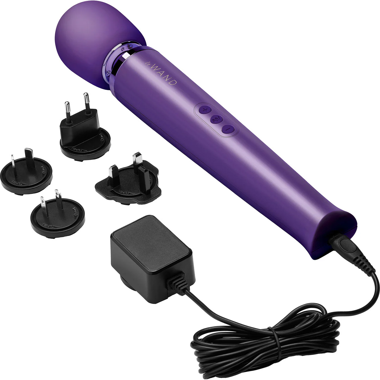 Le Wand Rechargeable Vibrating Body Massager - Purple - Image 7