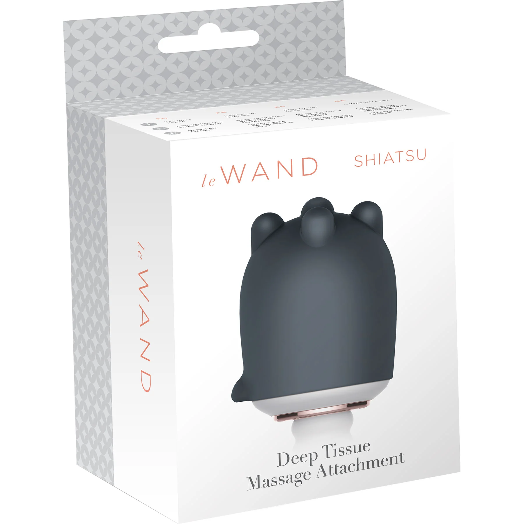 Le Wand Shiatsu Deep Tissue Massage Silicone Wand Attachment - Image 6